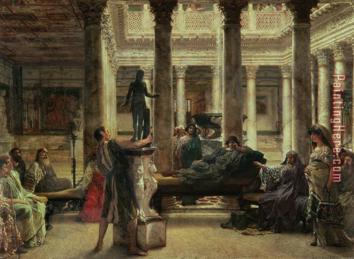 Sir Lawrence Alma-Tadema Roman Art Lover